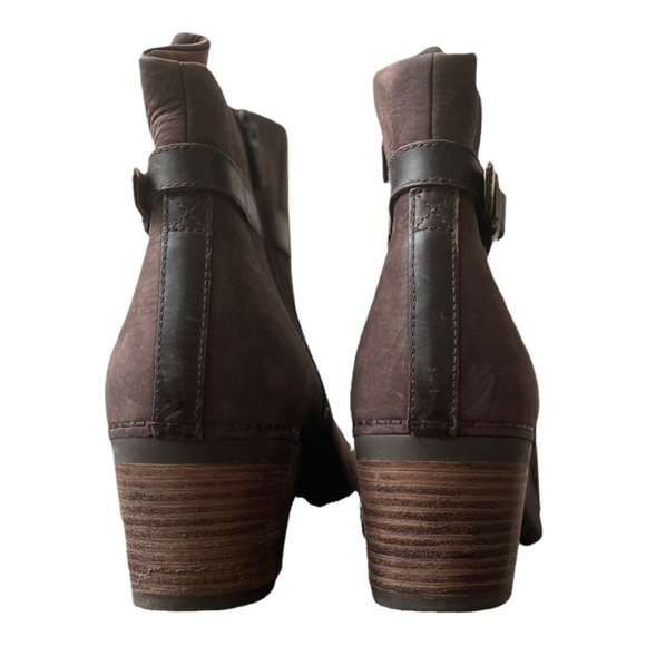 Dansko New Women’'s Hartley Boot Chocolate Nubuck Leather size 38 - Picture 9 of 11